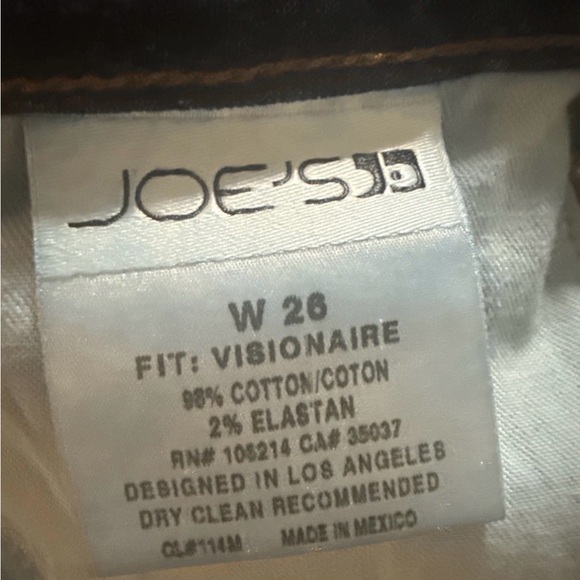 JOES JEANS Women’s Dark Blue Visionaire Stephanie Flare Bootcut Jeans Size 26 - Picture 15 of 16